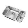 The 1810 Company Etroduo 535/191U 1.5 Bowl Kitchen Sink - Left Handed