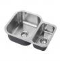 The 1810 Company Etroduo 589/450U 1.5 Bowl Undermount Kitchen Sink - Left Handed