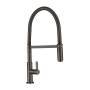 The 1810 Company Spirale Spout Kitchen Sink Mixer Tap with Spring Hose - Gunmetal