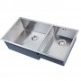The 1810 Company Zenduo15 550/340 XXL DEEP 2.0 Bowl Undermount Kitchen Sink - Left Handed