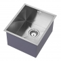 The 1810 Company Zenuno 340U DEEP 1.0 Bowl Undermount Kitchen Sink - Stainless Steel