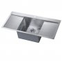 The 1810 Company Zenuno 45 I-F DEEP 1.0 Bowl Kitchen Sink - Stainless Steel