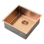 The 1810 Company Zenuno15 400U 1.0 Bowl Undermount Kitchen Sink - Copper