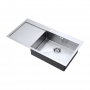 The 1810 Company Zenuno15 55 I-F 1.0 Bowl Kitchen Sink - Right Handed