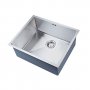 The 1810 Company Zenuno15 550U XXL DEEP 1.0 Bowl Kitchen Sink - Stainless Steel