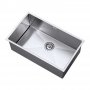 The 1810 Company Zenuno15 700U DEEP 1.0 Bowl Undermount Kitchen Sink - Stainless Steel