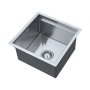 The 1810 Company Zenuno15 400 Options 1.0 Bowl Undermount Kitchen Sink - Stainless Steel