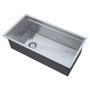 The 1810 Company Zenuno15 800 Options 1.0 Bowl Undermount Kitchen Sink - Stainless Steel