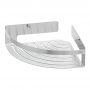 Tiger Caddy Corner Shower Basket 224mm - Brushed Stainless Steel