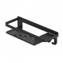 Tiger Caddy Shower Basket with Towel Hook 320mm - Black