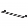 Tiger Urban Towel Rail Double - Black