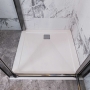 TrayMate TM25 Elementary Square Shower Tray 1000mm x 1000mm - White