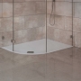 TrayMate TM25 Elementary Anti-Slip Offset Quadrant Shower Tray