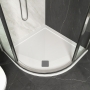 TrayMate TM25 Elementary Quadrant Shower Tray 800mm x 800mm - White