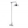 Delphi Aspire Thermostatic Exposed Mixer Shower with Fixed Shower Head - Chrome
