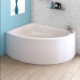 Trojan Orlando Acrylic Offset Corner Bath 1500mm x 1020mm (inc Panel)