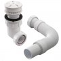 Twyford Odurwise Waterless Installation Pack With 62mm Flange White