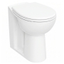 Twyford Alcona Rimless Back to Wall Toilet - Soft Close Seat