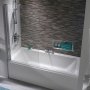 Twyford Athena Double Ended Rectangular Bath 1700mm x 750mm 2 Tap Hole