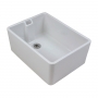 Twyford Belfast Utility Kitchen Sink 225mm D x 610mm L x 455mm W - White