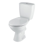 Twyford Option Close Coupled Toilet Push Button Cistern Pack - Standard Seat