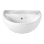 Twyford Sola Handrinse Wall Hung Basin 500mm Wide - 2 Tap Hole (With Chainstay)