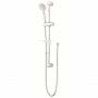 Twyford Sola Modern Slider Rail Shower Kit 650mm High with Single Function Handset - Chrome