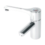 Twyford Sola Thermostatic Basin Mixer Tap with Extended Lever with Copper Inlet Pipes - Chrome
