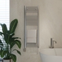 Ultraheat Chelmsford Chrome 25mm Straight Electric Ladder Towel Rail