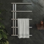 Ultraheat Vera Stainless Steel Electric Designer Heated Towel Rail