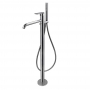 Vema Timea Freestanding Bath Shower Mixer Tap with Shower Kit - Chrome