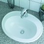 Verona Advantage Inset Counter Top Basin 530mm Wide 1 Tap Hole