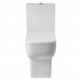 Verona Bella Close Coupled Toilet with Push Button Cistern - Soft Close Seat