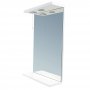 Verona Bianco Illuminated Bathroom Mirror 550mm W High Gloss White