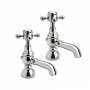 Verona Edwardian Bath Taps Pair - Chrome