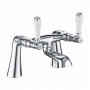 Verona Holborn Bath Filler Tap Pillar Mounted - Chrome