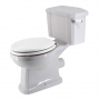Verona Holborn Close Coupled Toilet with Lever Cistern - Soft Close Seat (Chrome Fittings)