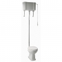 Verona Holborn High Level Toilet with Lever Cistern - Soft Close Seat (Chrome Fittings)