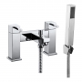 Verona Ixos Bath Shower Mixer Tap with Shower Handset - Chrome