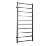 Verona Leonardo Textured Graphite Designer Towel Rail