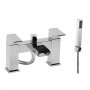 Verona Liberty Waterfall Bath Shower Mixer Tap Pillar Mounted Chrome