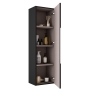 Verona Melanza 1-Door Tall Bathroom Storage Unit 1200mm (H) x 345mm (W)