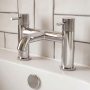Verona Rivenza Fluted Chrome Bath Filler Tap