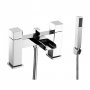 Verona Trac Waterfall Bath Shower Mixer Tap with Shower Handset - Chrome