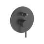 Verona Vibe Concealed 2-Way Shower Valve Single Handle - Matt Black
