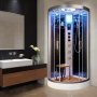Vidalux Hydro Plus Quadrant Shower Cabin 900mm x 900mm - Ocean Mirror