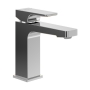 Villeroy & Boch Architectura Square Basin Mixer Tap with Pop-Up Waste - Chrome