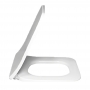 Villeroy & Boch Architectura Square Quick Release Slim Soft Close Toilet Seat and Cover - White Alpin