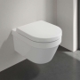 Villeroy & Boch Architectura Smooth Rimless DirectFlush Wall Hung Toilet (inc Seat)