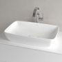 Villeroy & Boch Artis Rectangular Sit-On Countertop Basin 580mm Wide - 0 Tap Hole